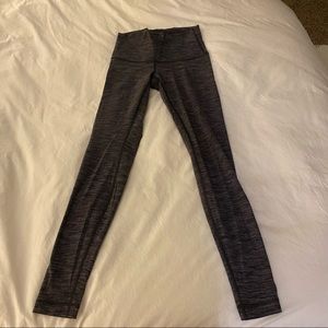 Lululemon Wunder Under Gray Leggings